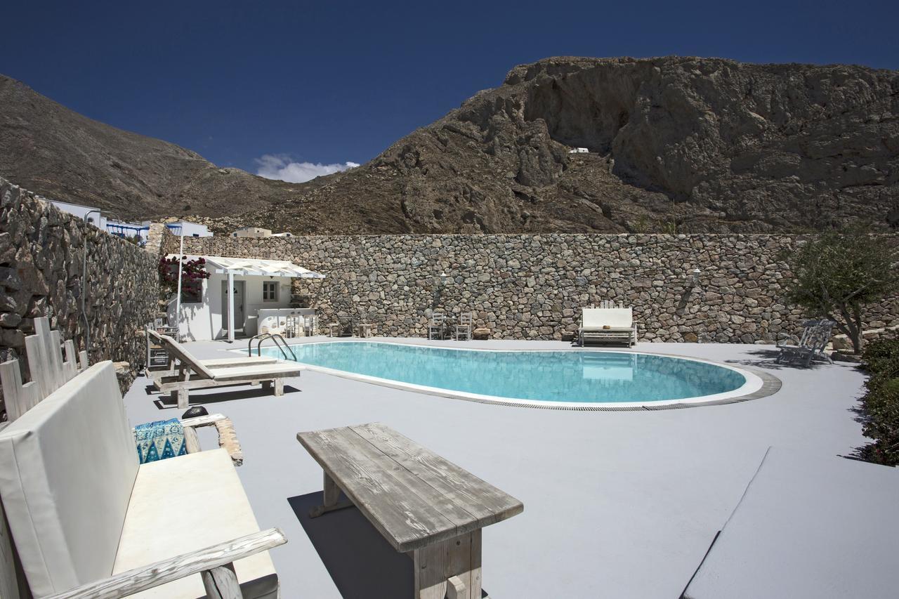 Lavarock Santorini Perissa  Bagian luar foto