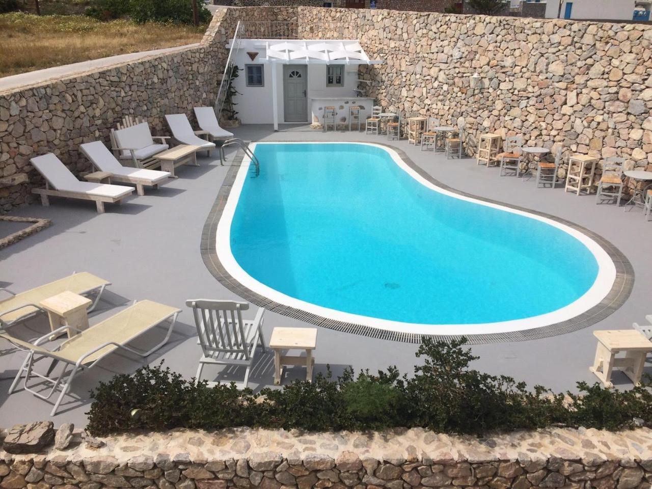 Lavarock Santorini Perissa  Bagian luar foto