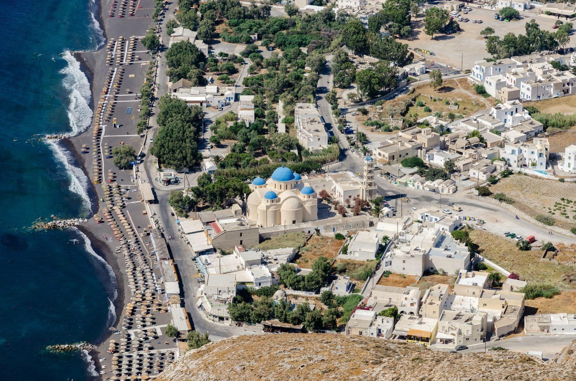 Lavarock Santorini Perissa  Bagian luar foto